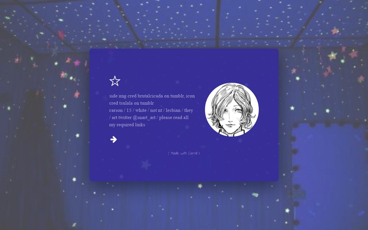 Carrd profile picture for @flowers